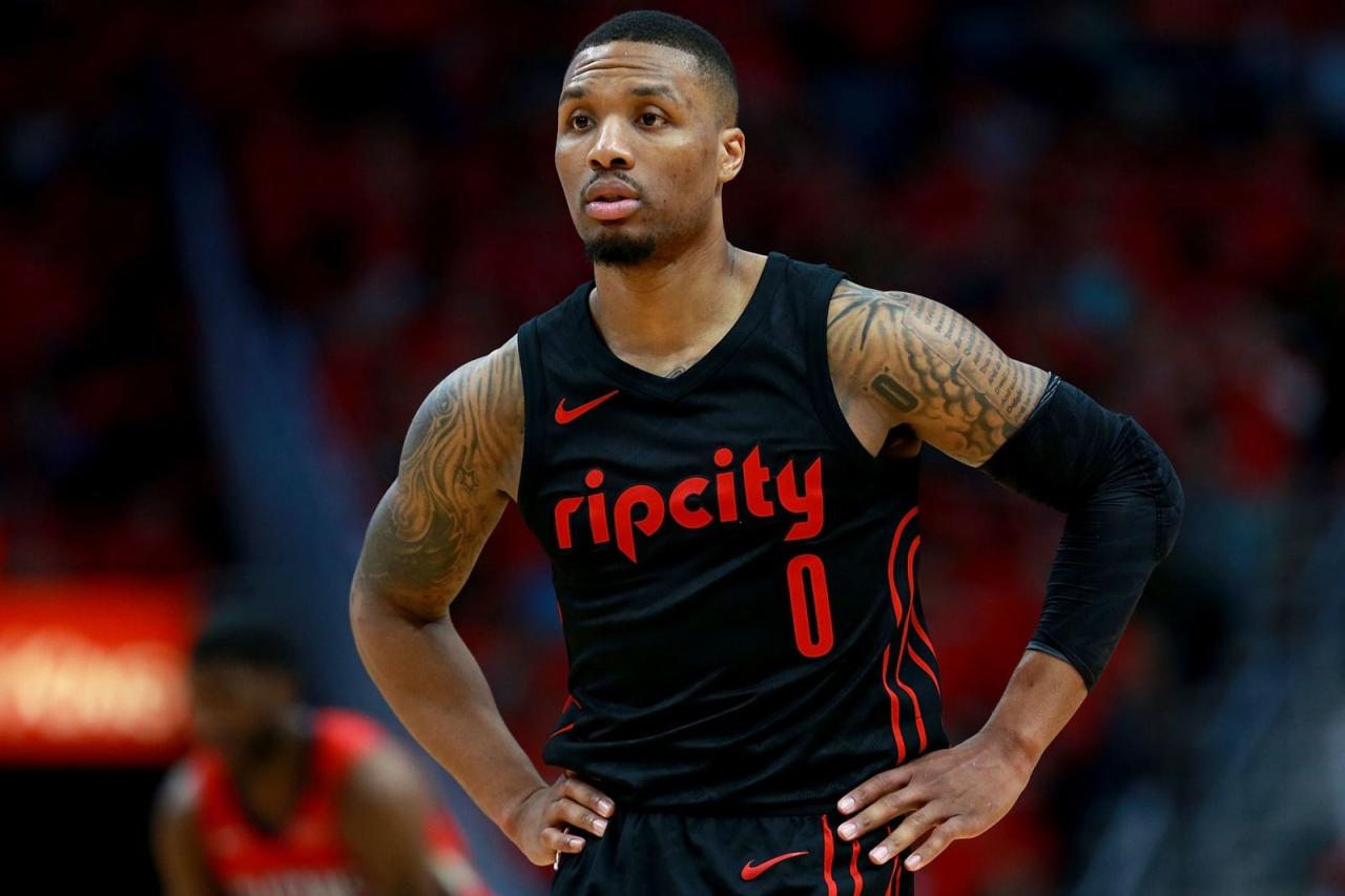 Lillard damian blazers lakers oregonlive